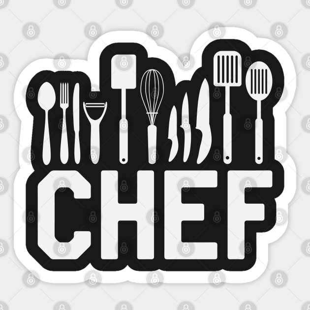 Chef Sticker by kdpdesigns